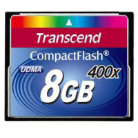 Transcend 8GB 400x CF (TS8GCF400) Transcend 8GB 400x CF (TS8GCF400)